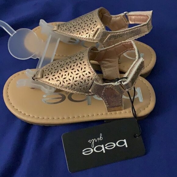 Girls BEBE Sandals - Picture 2 of 5